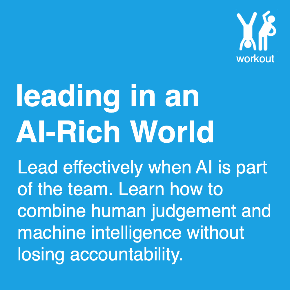 Leading in an AI-Rich World